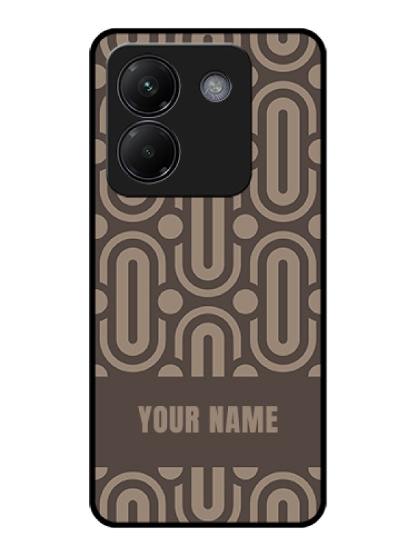 Custom Poco M7 Pro 5G Custom Glass Phone Case - Captivating Zero Pattern Design