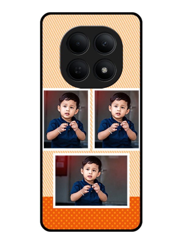 Custom Poco M8 5G Custom Glass Phone Case - Bulk Photos Upload Design
