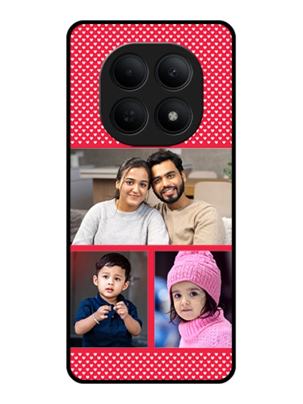 Custom Poco M8 5G Custom Glass Phone Case - Bulk Photo Upload Design