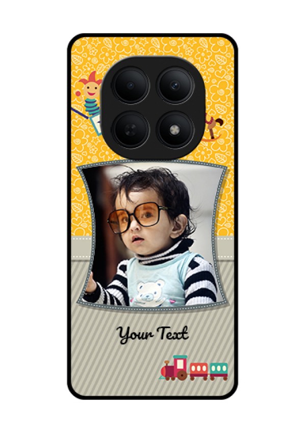 Poco M8 5G Custom Glass Phone Case - Baby Picture Upload Design