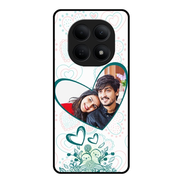 Poco M8 5G Custom Glass Phone Case - Premium Couple Design