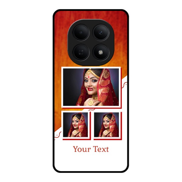 Poco M8 5G Custom Glass Phone Case - Wedding Memories Design