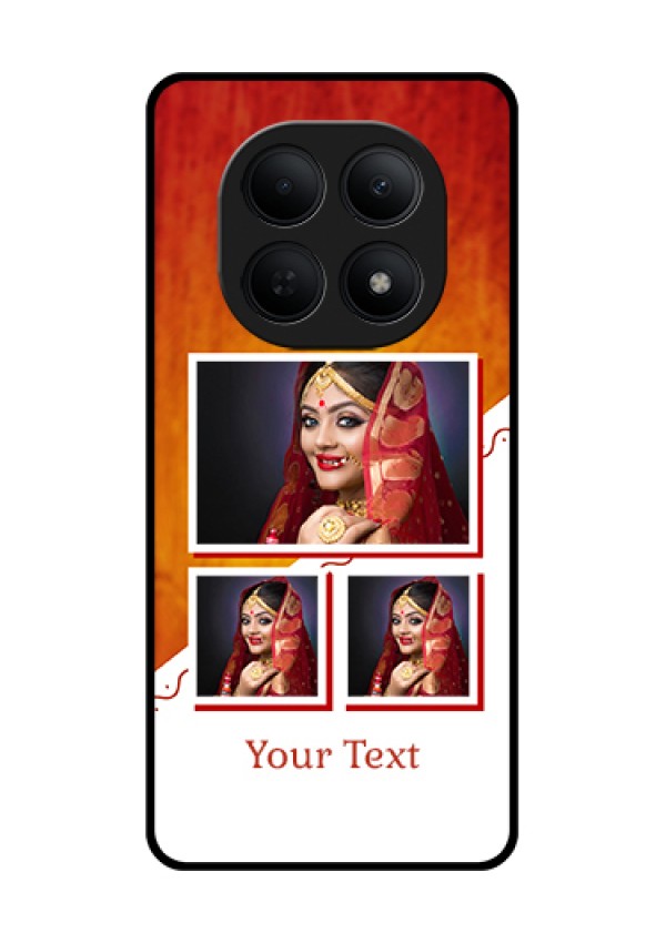 Poco M8 5G Custom Glass Phone Case - Wedding Memories Design