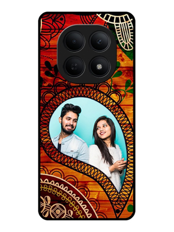 Custom Poco M8 5G Custom Glass Phone Case - Abstract Colorful Design