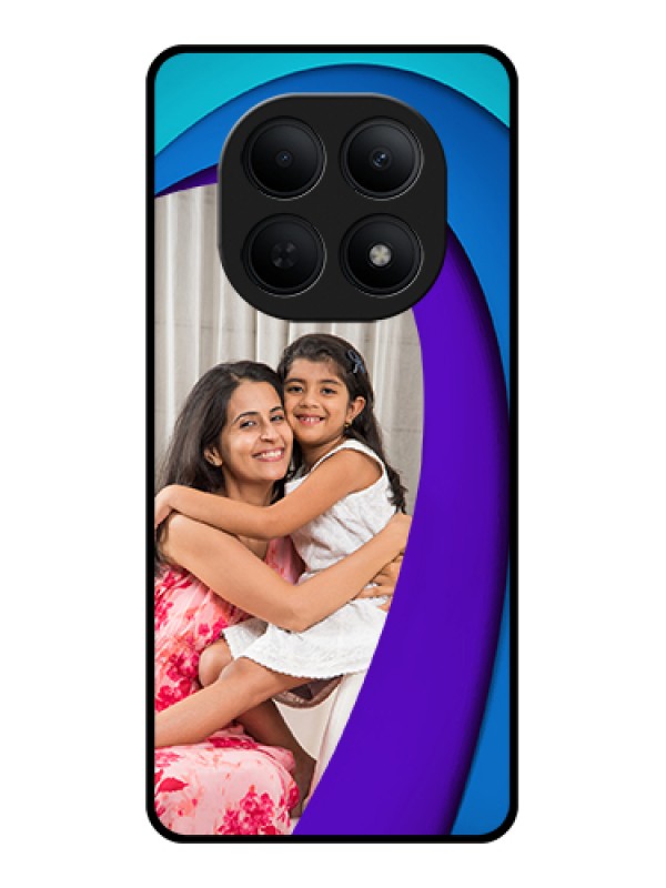 Custom Poco M8 5G Custom Glass Phone Case - Simple Pattern Design