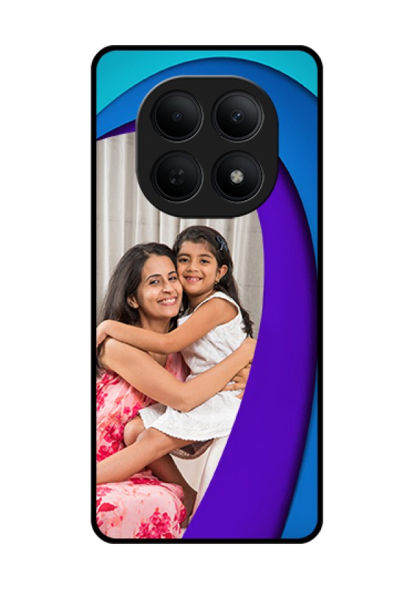 Poco M8 5G Custom Glass Phone Case - Simple Pattern Design