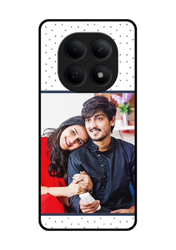 Poco M8 5G Custom Glass Phone Case - Premium Dot Design