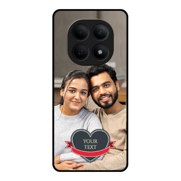 Poco M8 5G Custom Glass Phone Case - Just Married Couple Design Poco M8 5G Custom Glass Phone Case - Just Married Couple Design
