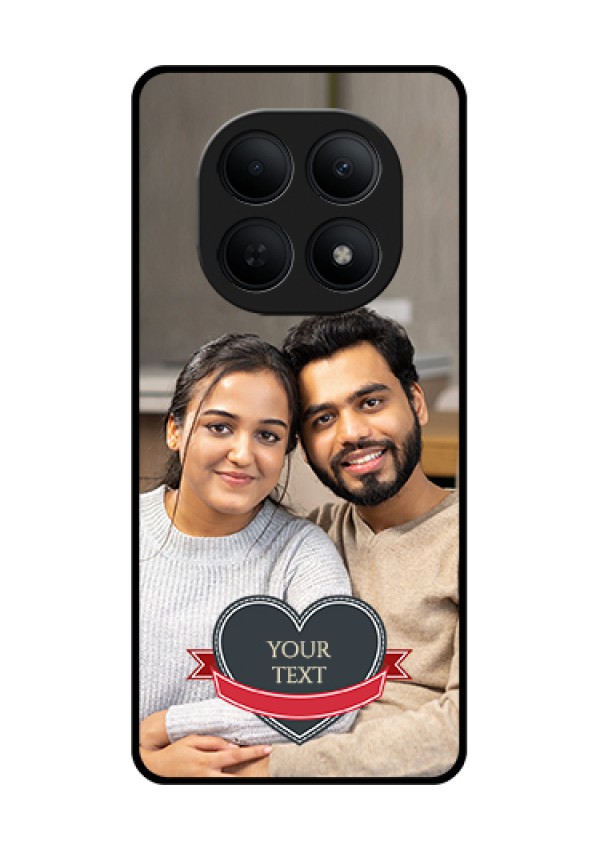 Poco M8 5G Custom Glass Phone Case - Just Married Couple Design