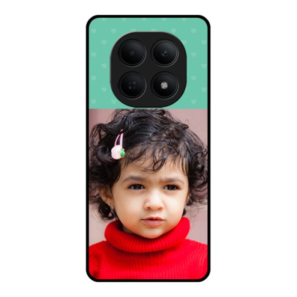 Poco M8 5G Custom Glass Phone Case - Lovers Picture Design