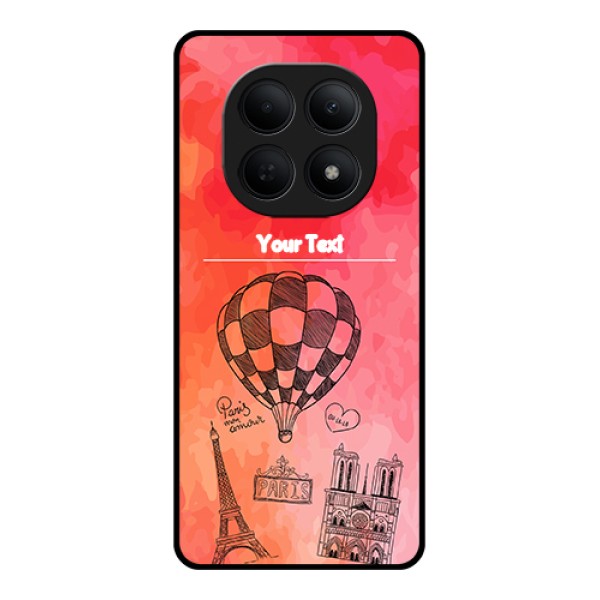 Poco M8 5G Custom Glass Phone Case - Paris Theme Design