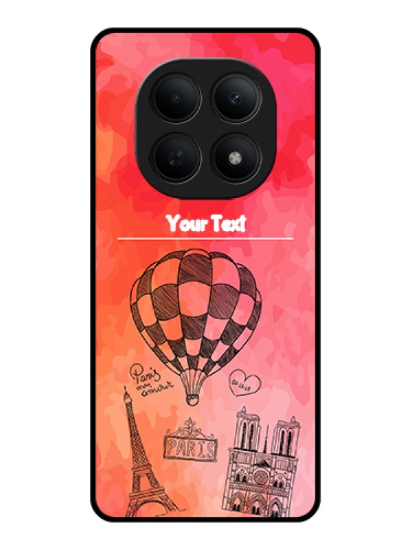 Custom Poco M8 5G Custom Glass Phone Case - Paris Theme Design