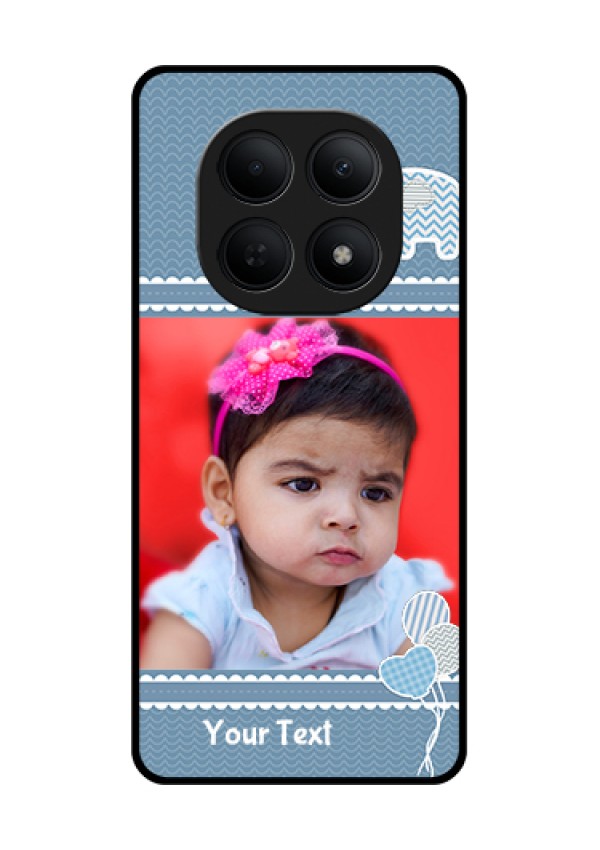 Poco M8 5G Custom Glass Phone Case - With Kids Pattern Design