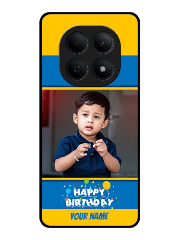 Custom Poco M8 5G Custom Glass Phone Case - Birthday Wishes Design