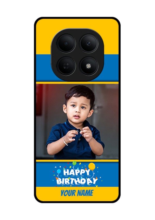 Poco M8 5G Custom Glass Phone Case - Birthday Wishes Design