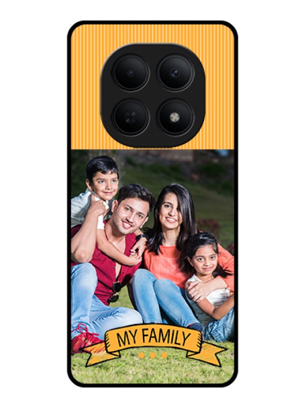 Custom Poco M8 5G Custom Glass Phone Case - My Family Design