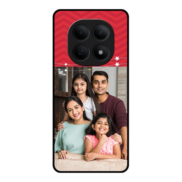 Poco M8 5G Custom Glass Phone Case - Happy Family Design
