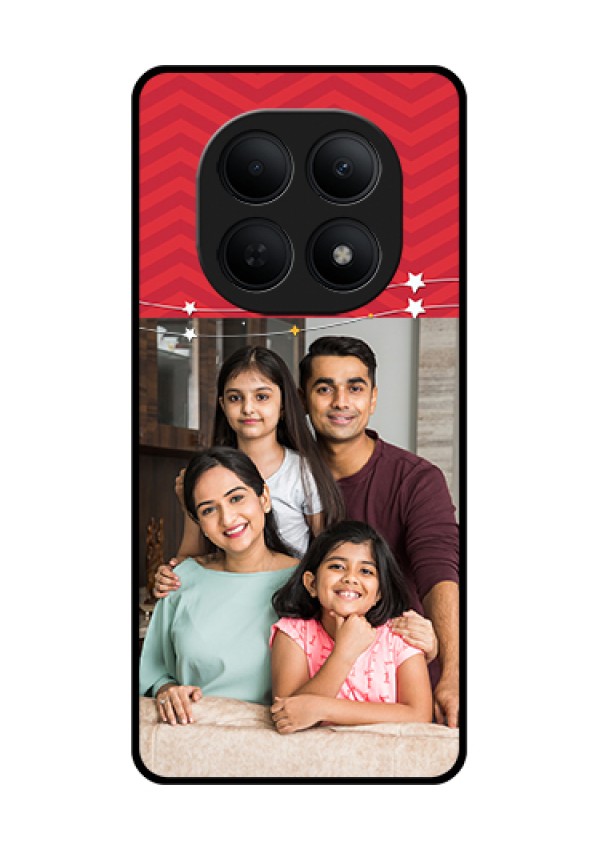 Poco M8 5G Custom Glass Phone Case - Happy Family Design