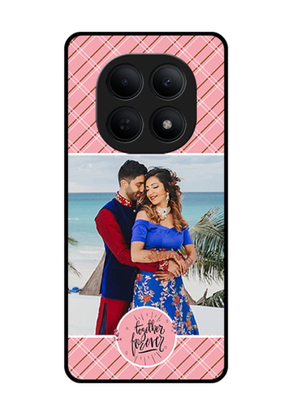 Poco M8 5G Custom Glass Phone Case - Together Forever Design