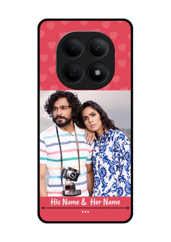 Poco M8 5G Custom Glass Phone Case - Simple Love Design