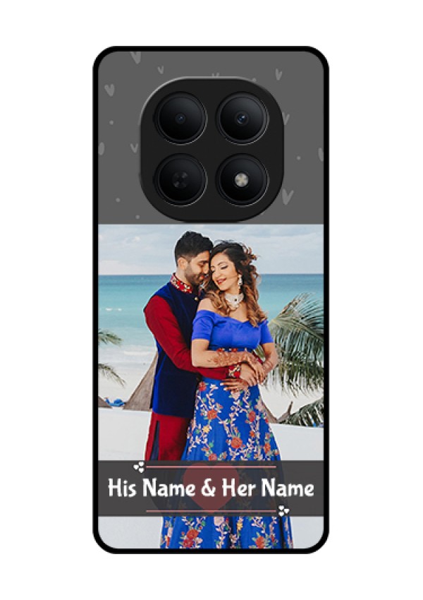 Poco M8 5G Custom Glass Phone Case - Buy Love Design With Photo Online