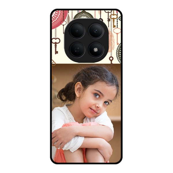 Poco M8 5G Custom Glass Phone Case - Boho Style Design