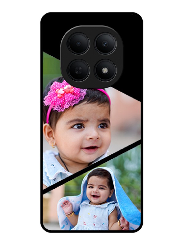 Custom Poco M8 5G Custom Glass Phone Case - Semi Cut Design