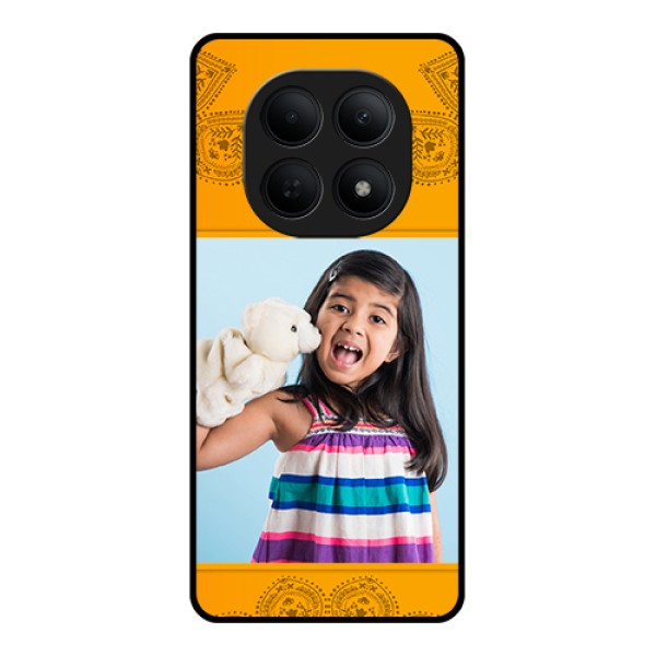 Poco M8 5G Custom Glass Phone Case - Photo Wedding Design