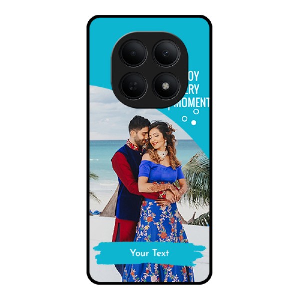 Poco M8 5G Custom Glass Phone Case - Happy Moment Design