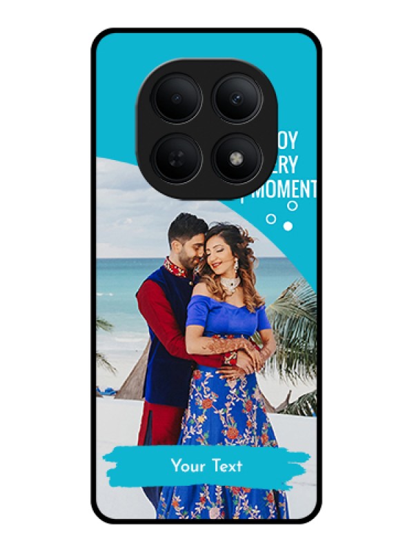 Custom Poco M8 5G Custom Glass Phone Case - Happy Moment Design