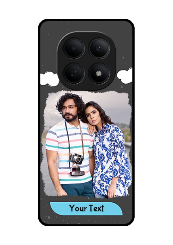 Poco M8 5G Custom Glass Phone Case - Splashes With Love Doodles Design