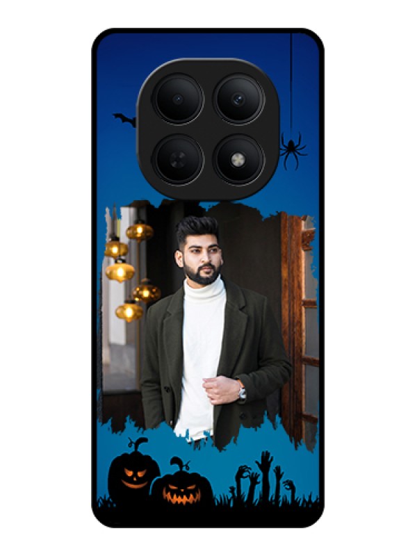 Custom Poco M8 5G Custom Glass Phone Case - With Pro Halloween Design