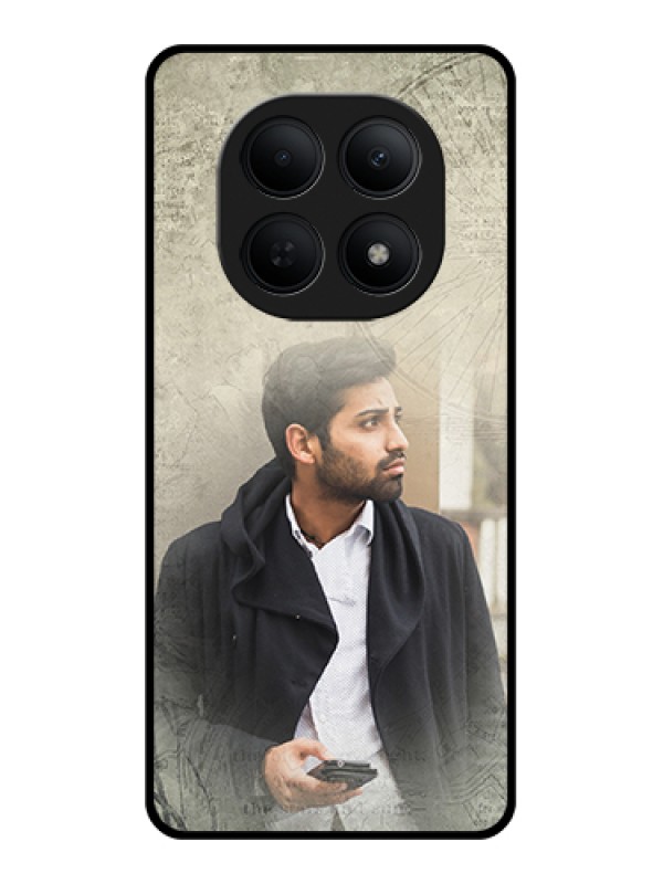 Custom Poco M8 5G Custom Glass Phone Case - With Vintage Design