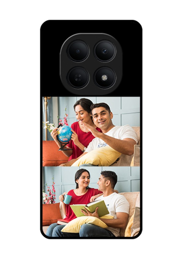 Poco M8 5G Custom Glass Phone Case - 2 Images Design
