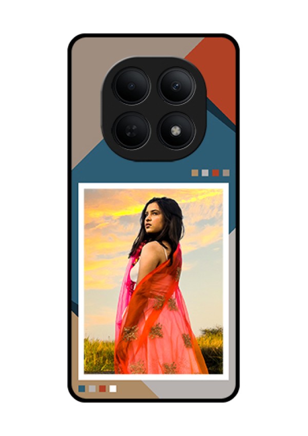 Poco M8 5G Custom Glass Phone Case - Retro Color Pallet Design