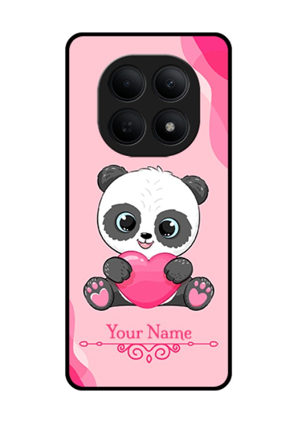 Poco M8 5G Custom Glass Phone Case - Cute Panda Design