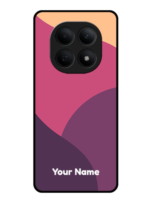 Custom Poco M8 5G Custom Glass Phone Case - Mixed Multi - Colour Abstract Art Design