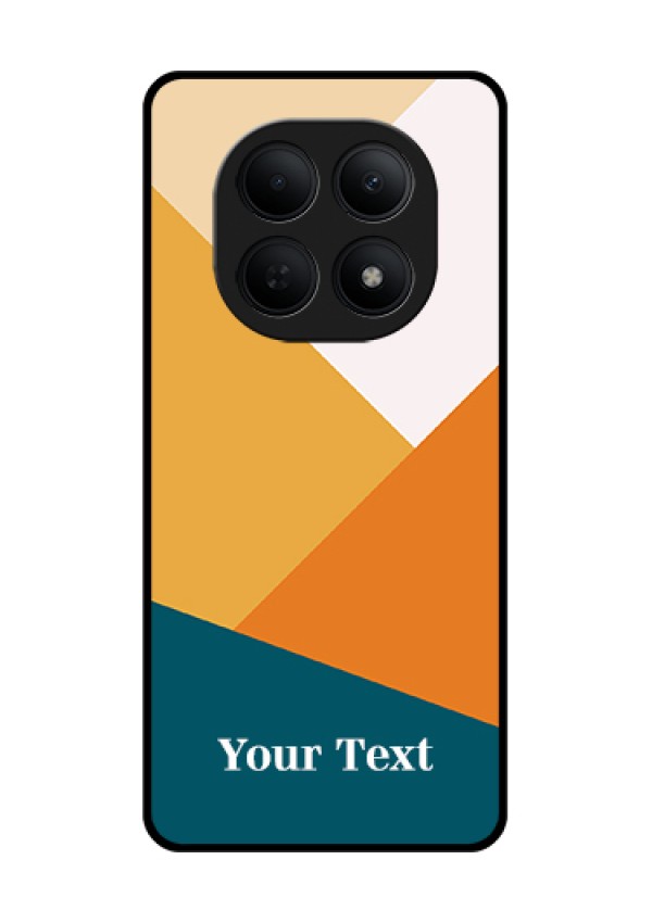 Poco M8 5G Custom Glass Phone Case - Stacked Multi - Colour Design
