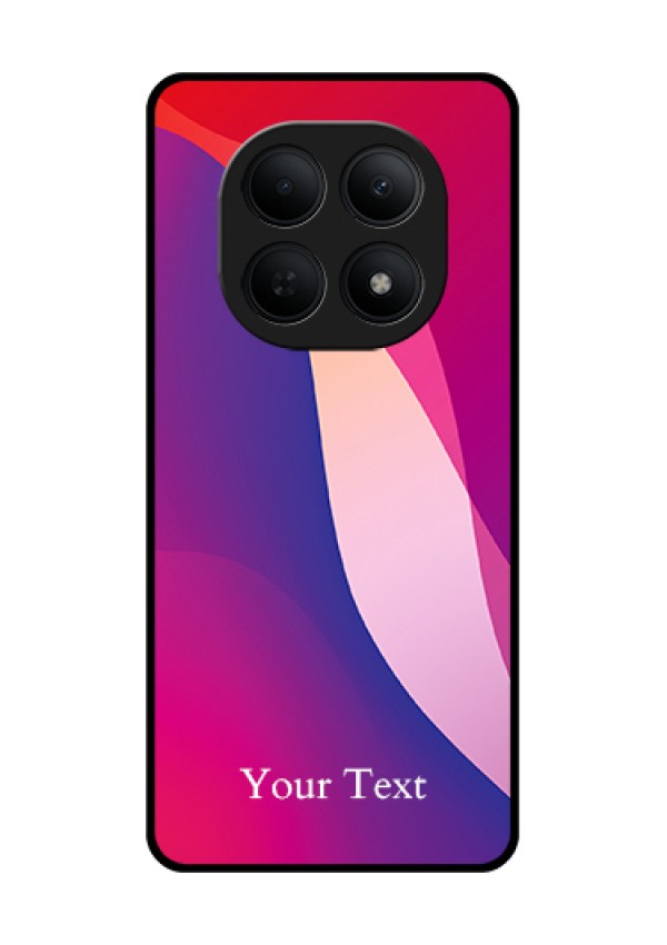 Poco M8 5G Custom Glass Phone Case - Digital Abstract Overlap Design
