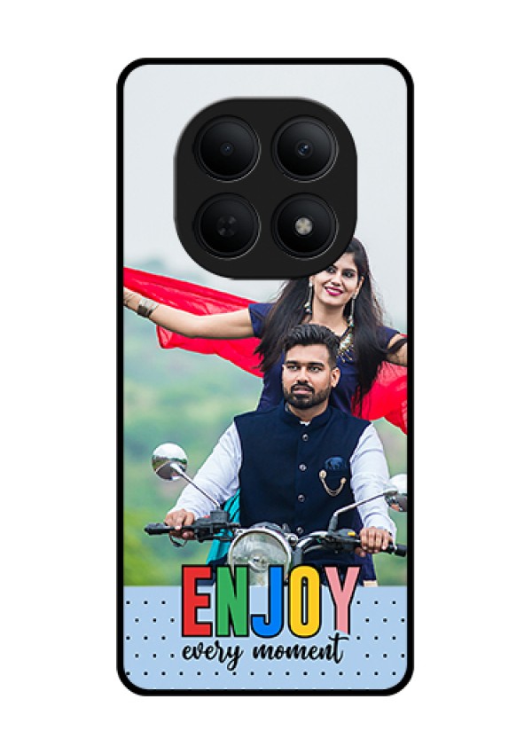 Poco M8 5G Custom Glass Phone Case - Enjoy Every Moment Design