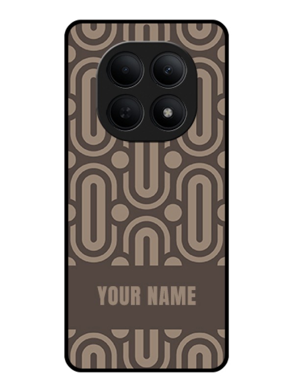 Custom Poco M8 5G Custom Glass Phone Case - Captivating Zero Pattern Design