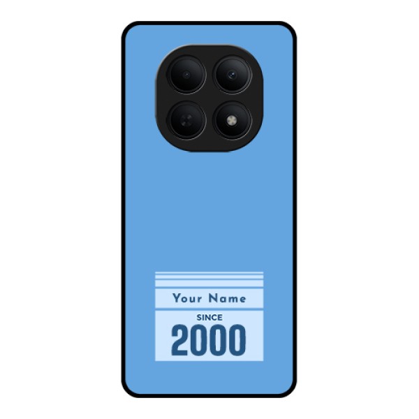 Poco M8 5G Custom Glass Phone Case - Custom Year Of Birth Design Poco M8 5G Custom Glass Phone Case - Custom Year Of Birth Design