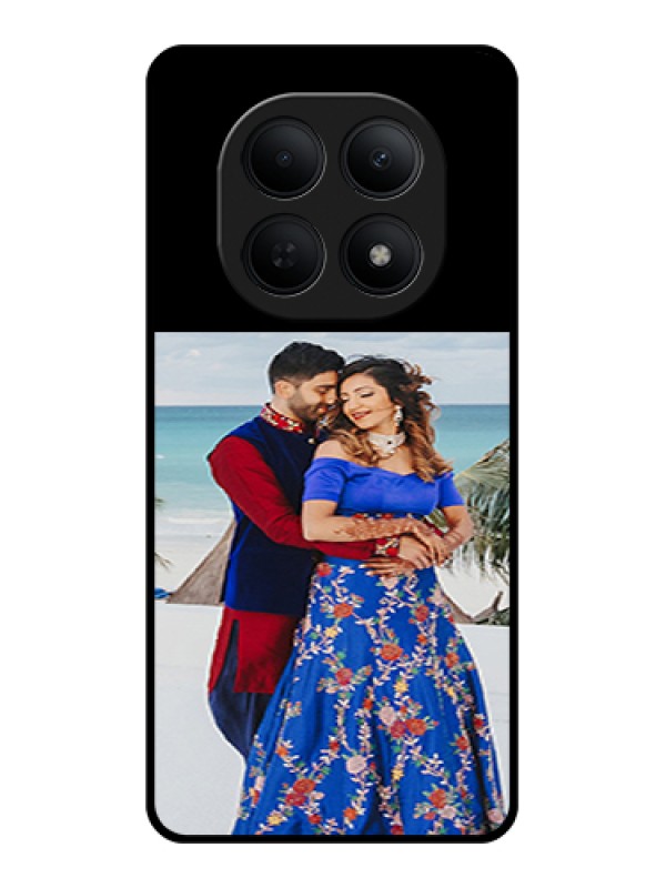 Custom Poco M8 5G Custom Glass Phone Case - Upload Full Picture With Custom Color Design