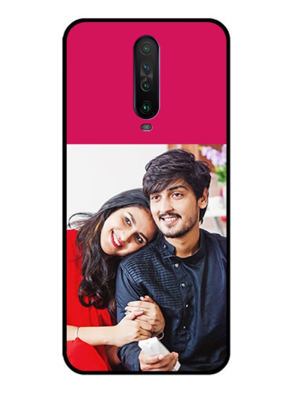 Custom Poco X2 Custom Glass Mobile Case  - Anniversary Cover Design