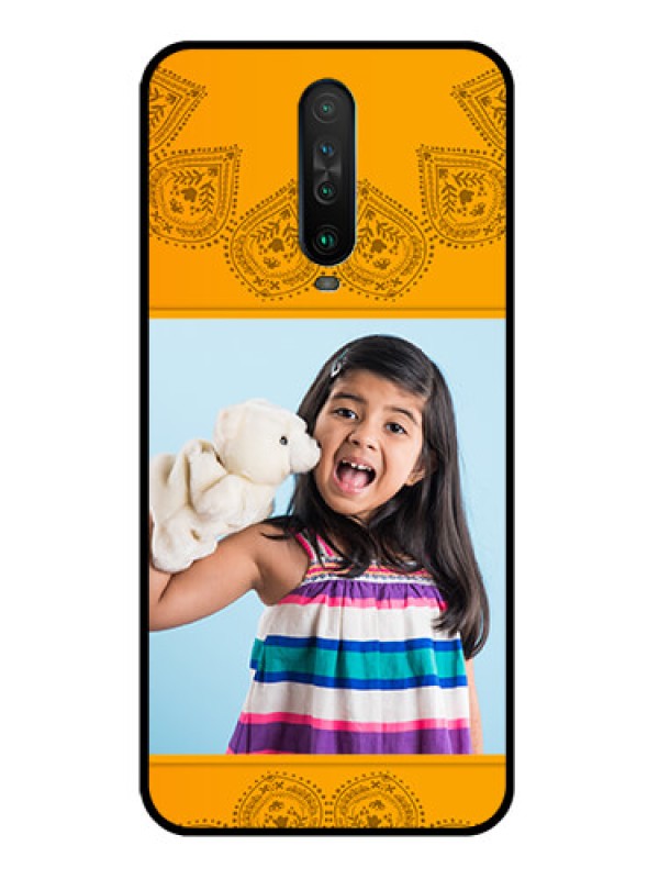 Custom Poco X2 Personalized Glass Phone Case  - Photo Wedding Design 