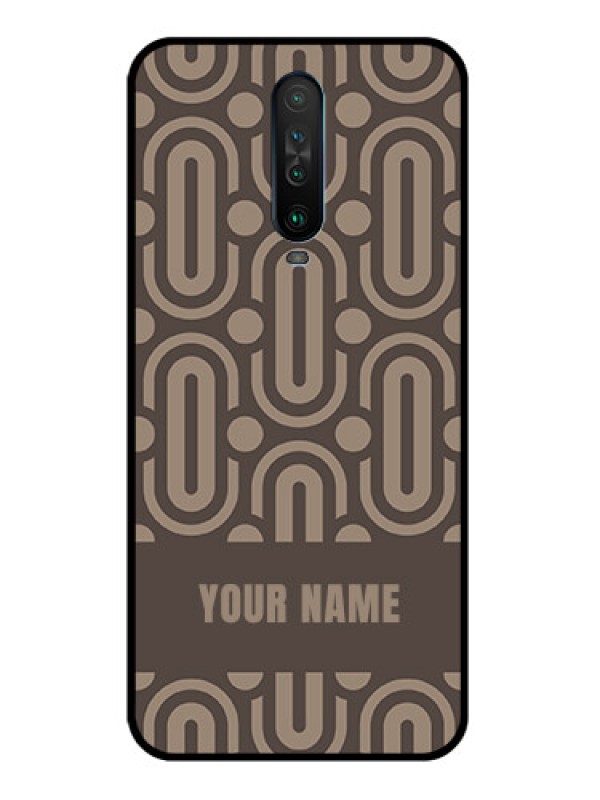Custom Poco X2 Custom Glass Phone Case - Captivating Zero Pattern Design