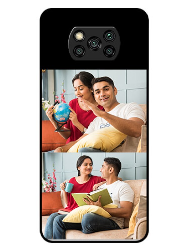 Custom Poco X3 Pro 2 Images on Glass Phone Cover