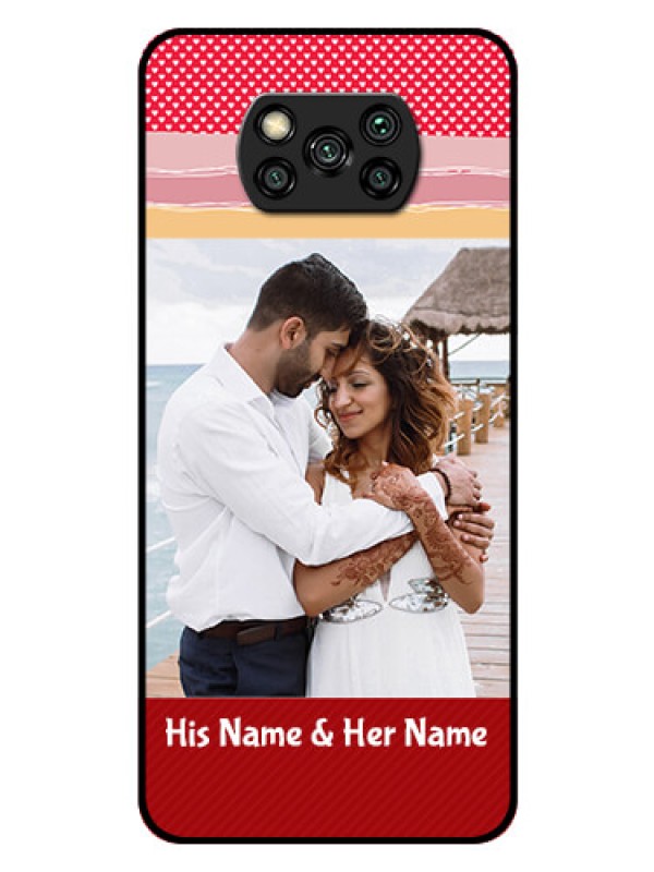 Custom Poco X3 Custom Glass Mobile Case  - Premium Case Design