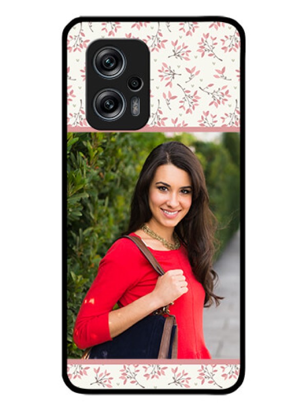 Custom Poco X4 Gt 5G Custom Glass Phone Case - Premium Floral Design