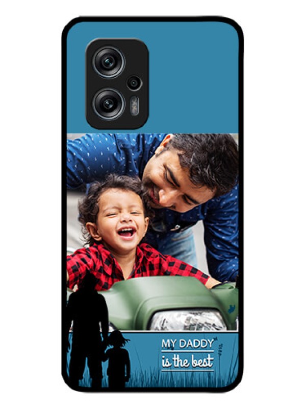 Custom Poco X4 Gt 5G Custom Glass Mobile Case - Best dad design